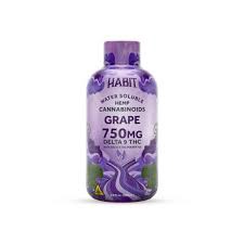 HABIT WATER SOLUBLE SYRUPS 750MG THC / GRAPE SYRUP - 750MG THC